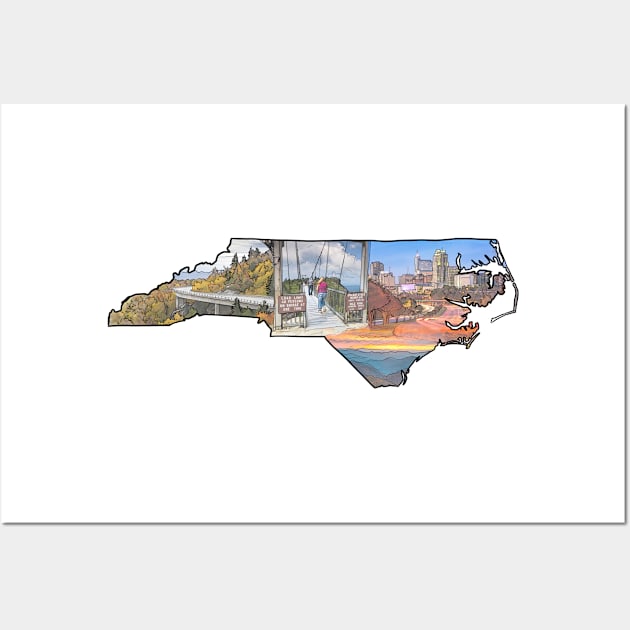 North Carolina Wall Art by TwoBroads